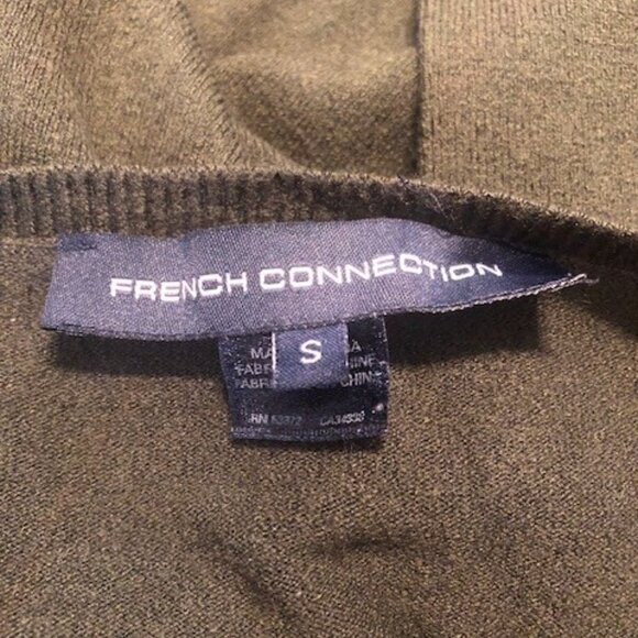 French Connection Dark Green Sweater - Picture 3 of 4